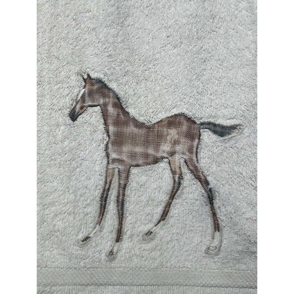 VTG Cannon Royal Classic Family Hand Towels 100% Cotton USA/Western/horse